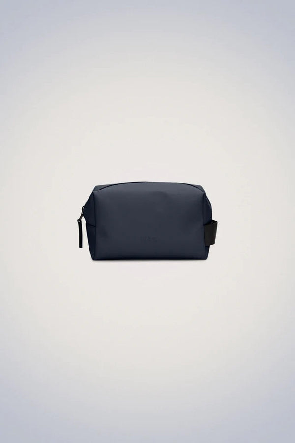 Rains Toiletry Bag 47 Navy Rains Wash Bag Small - W3