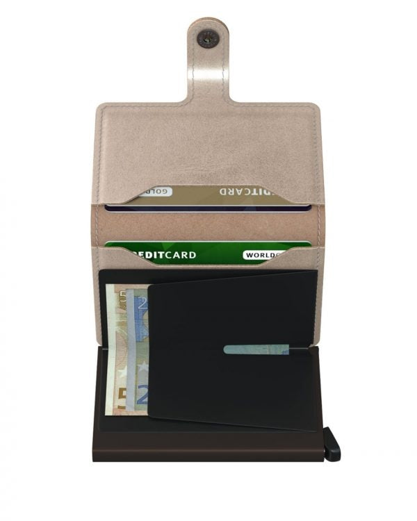 Secrid Wallet Secrid Miniwallet Metallic Leather
