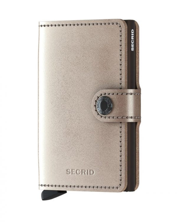 Secrid Wallet Secrid Miniwallet Metallic Leather
