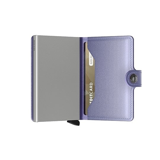 Secrid Wallet Secrid Miniwallet Metallic Leather