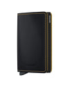 Secrid Wallets Black Ochre Secrid Slimwallet Matte Leather