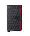 Secrid Wallets Black Red Secrid Miniwallet Optical