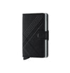 Secrid Wallets Black Secrid Miniwallet Stitch Linea