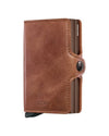 Secrid Wallets Cognac-Brown Secrid Twinwallet Vintage Leather