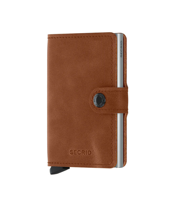 Secrid Wallets Cognac Rust Secrid Miniwallet Vintage Leather