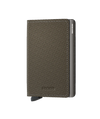 Secrid Wallets Khaki Secrid Slimwallet Carbon