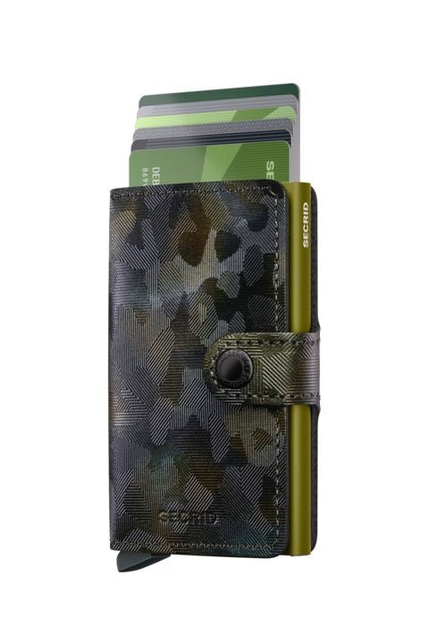 Secrid Wallets Moss Secrid Miniwallet Jungle Leather