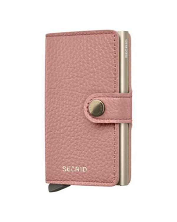 Secrid Wallets Rose Secrid Miniwallet Pebble Leather
