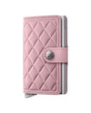 Secrid Wallets Rose Secrid Premium Miniwallet Emboss Diamond Black