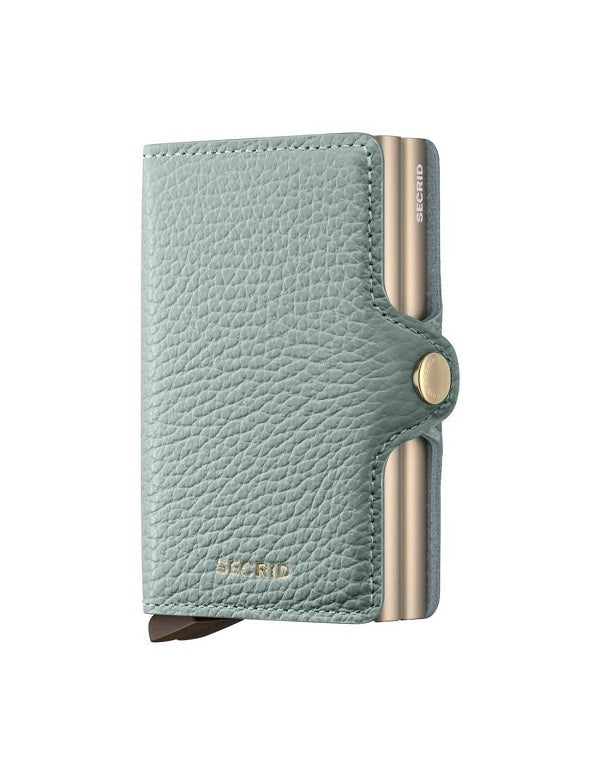 Secrid Wallets Sea Green Secrid Twinwallet Pebble Leather