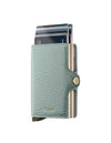 Secrid Wallets Sea Green Secrid Twinwallet Pebble Leather