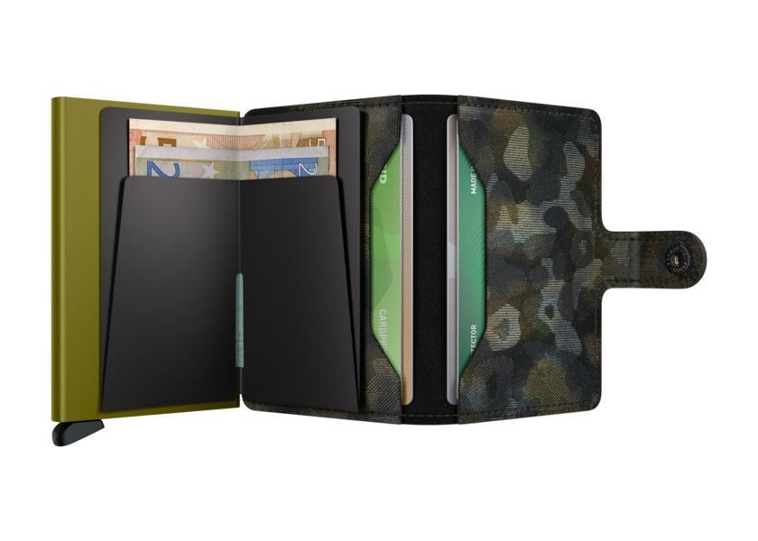 Secrid Wallets Secrid Miniwallet Jungle Leather