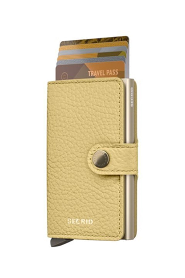 Secrid Wallets Secrid Miniwallet Pebble Leather