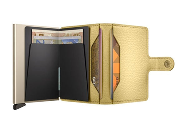 Secrid Wallets Secrid Miniwallet Pebble Leather
