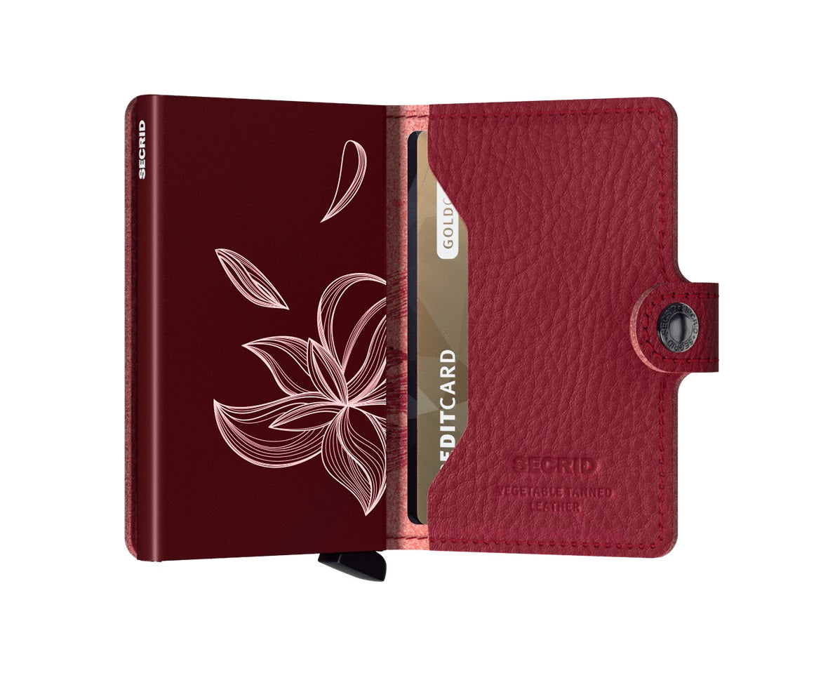 Secrid Wallets Secrid Miniwallet Stitch Magnolia