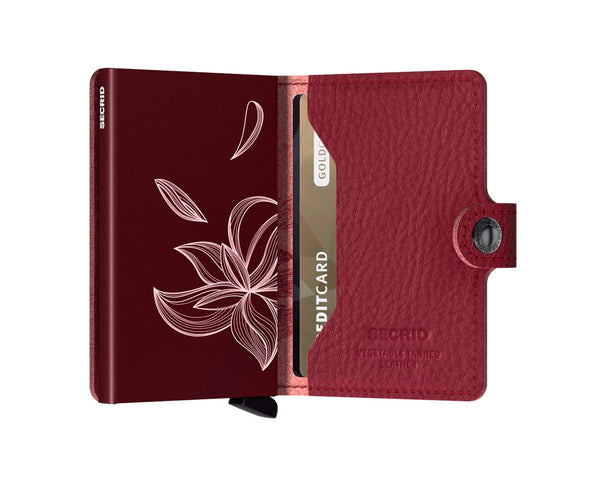 Secrid Wallets Secrid Miniwallet Stitch Magnolia