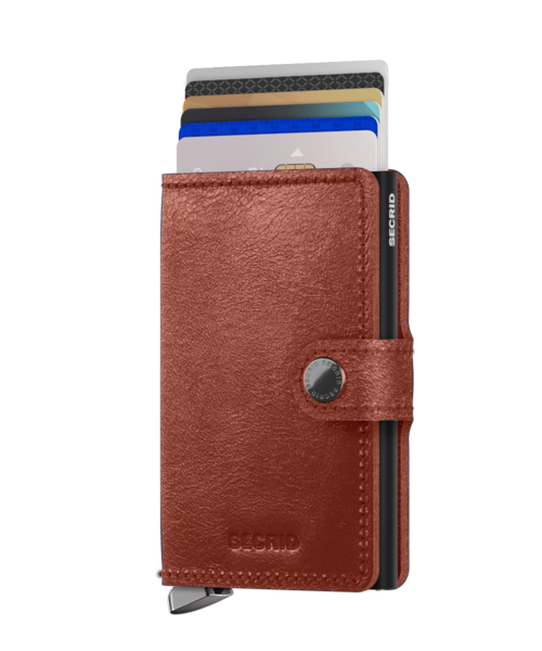 Secrid Wallets Secrid Premium Miniwallet Basco Brown