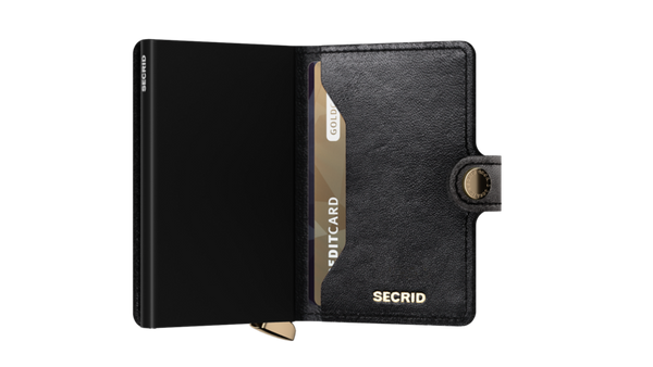 Secrid Wallets Secrid Premium Miniwallet Emboss Diamond Black