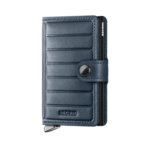 Secrid Wallets Secrid Premium Miniwallet Emboss Lines Teal