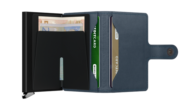 Secrid Wallets Secrid Premium Miniwallet Emboss Lines Teal