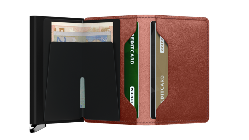 Secrid Wallets Secrid Premium Slimiwallet Basco Brown