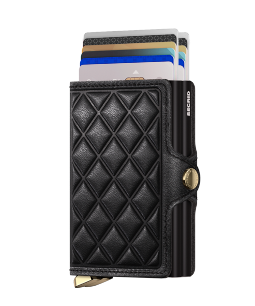 Secrid Wallets Secrid Premium Twinwallet Emboss Diamond Black