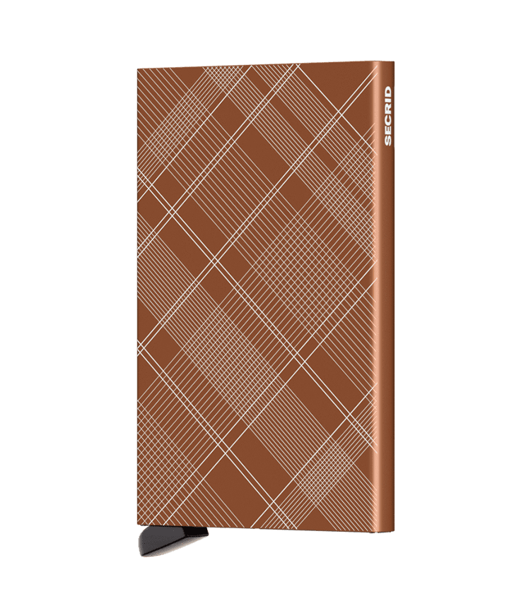 Secrid Wallets Tartan Rust Secrid Card Protector Laser