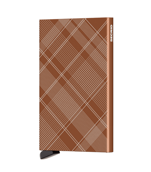 Secrid Wallets Tartan Rust Secrid Card Protector Laser