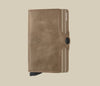 Secrid Wallets Taupe Secrid Twin Wallet Vintage Leather