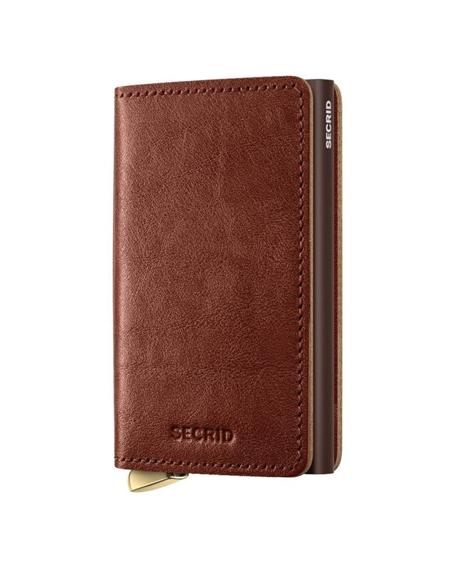 Secrid Wallets Whiskey Secrid Premium Slimwallet Basco