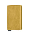 Secrid Wallets Yellow Secrid Slimwallet Vintage Leather