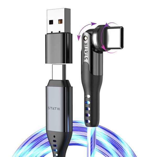 Statik Charger Cables 3.3ft (1m) Statik PowerPivot Pro Glow C-Cable