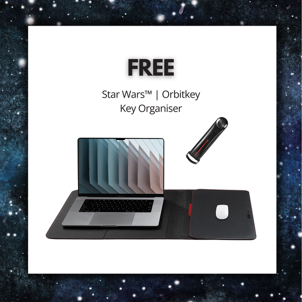 Urban Traveller & Co. Notebook Organizer/ Sleeves 14" Star Wars™ | Orbitkey Hybrid Laptop Sleeve - Darth Vader™
