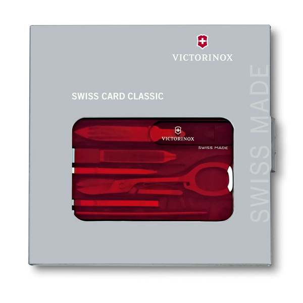 Victorinox Knife Victorinox Swiss Card Red