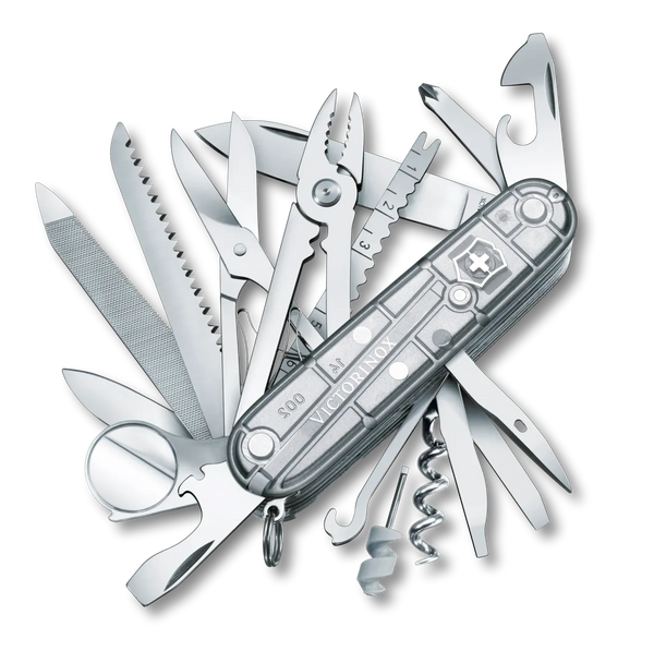Victorinox Knife Victorinox Swiss Champ Silvertech