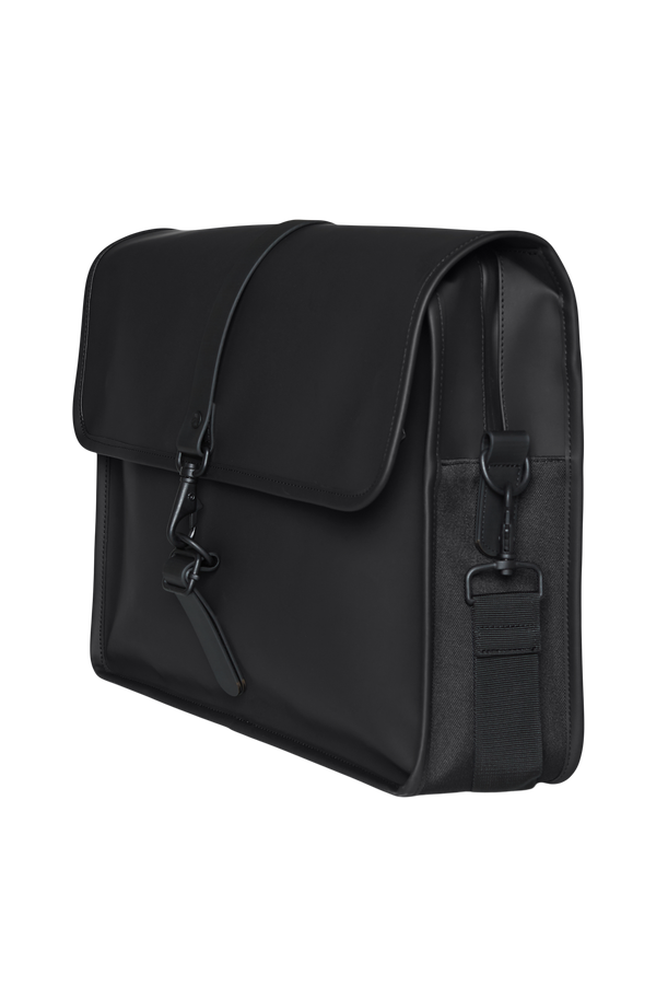 Rains Sling Bag 01 Black Rains Messenger Bag