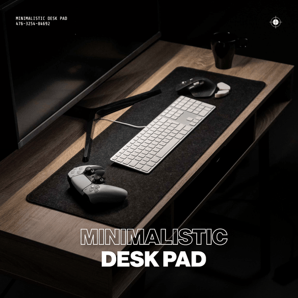 Deltahub Desk Organizers Medium Deltahub Minimalist Desk Pad