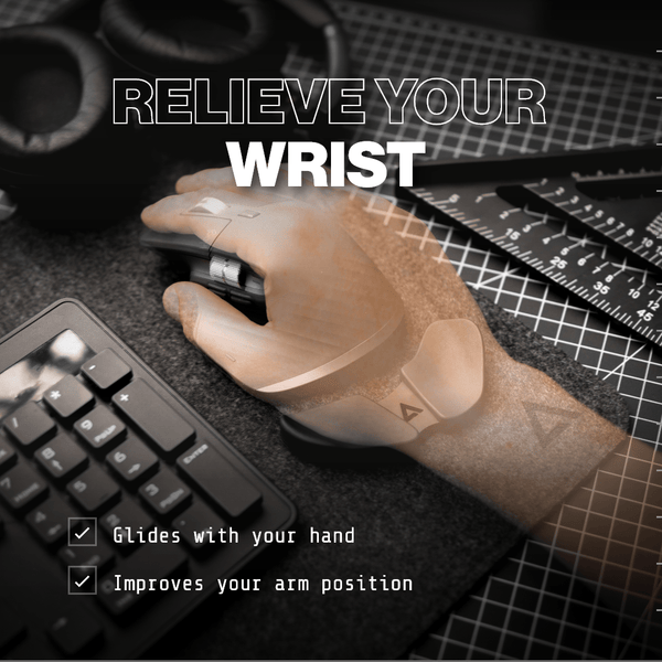 Deltahub Digital Accessories Deltahub Carpio 2.0 Ergonomic Wrist Rest