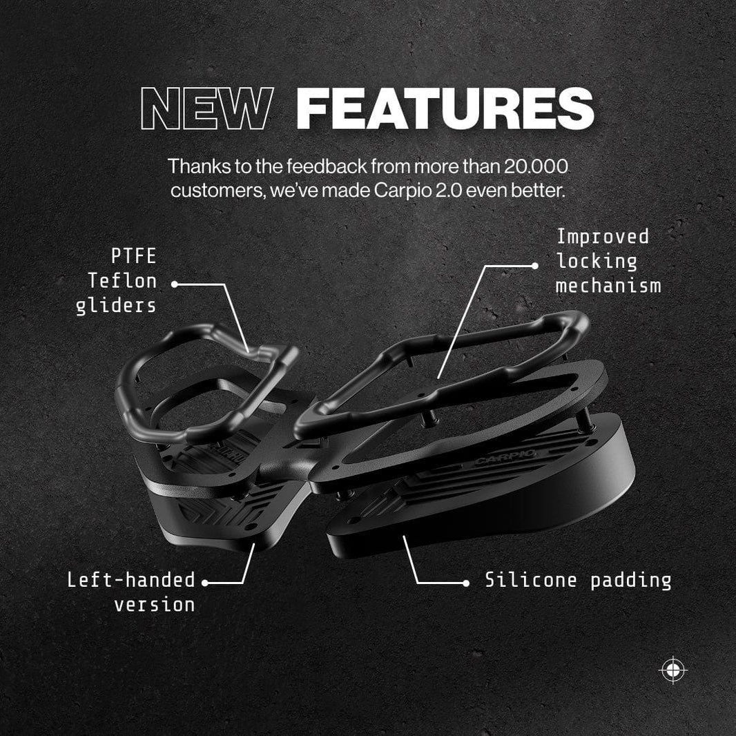 Deltahub Carpio 2.0 Ergonomic Wrist Rest