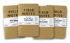 Fieldnotes Notebooks Field Notes Original Kraft 3-Pack