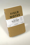Fieldnotes Notebooks Field Notes Original Kraft 3-Pack