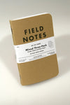 Fieldnotes Notebooks Field Notes Original Kraft 3-Pack
