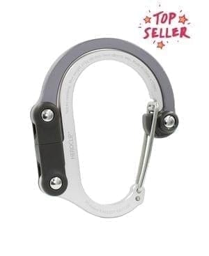 Heroclip Carabiner Medium Shade of Gray Heroclip - Medium