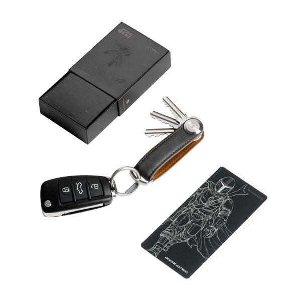 Orbitkey Keyholder Crazy Horse Key Organiser - Mandalorian™