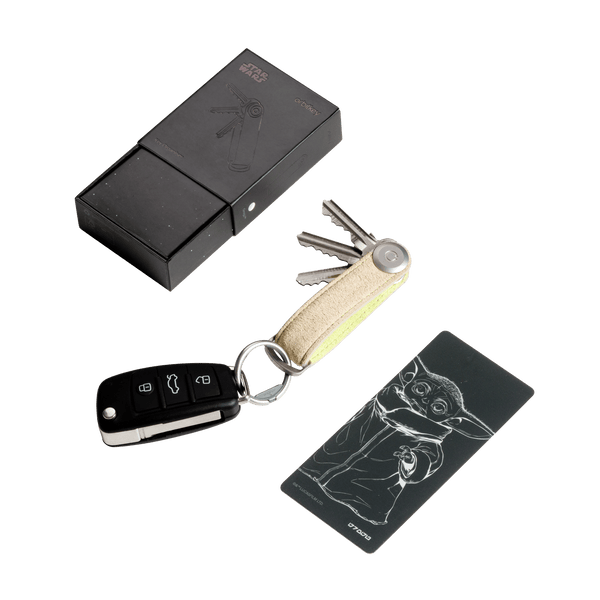 Orbitkey Keyholder Nubuck Key Organiser - Grogu™