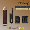 Orbitkey Keyholder Orbitkey Leather Key Organiser+Multi-tool V2- Espresso/Black
