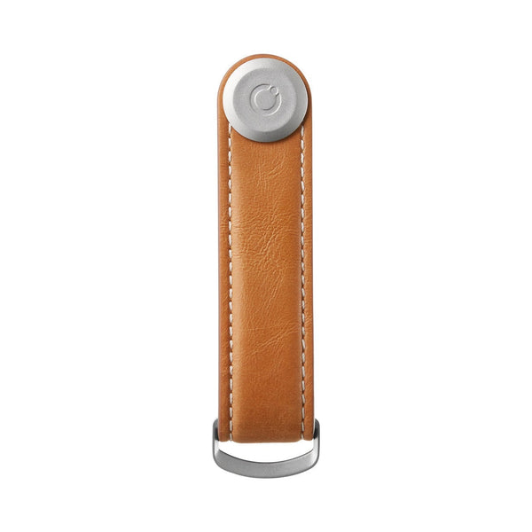 Orbitkey Keyholder Tan / White Orbitkey Leather Keyholder