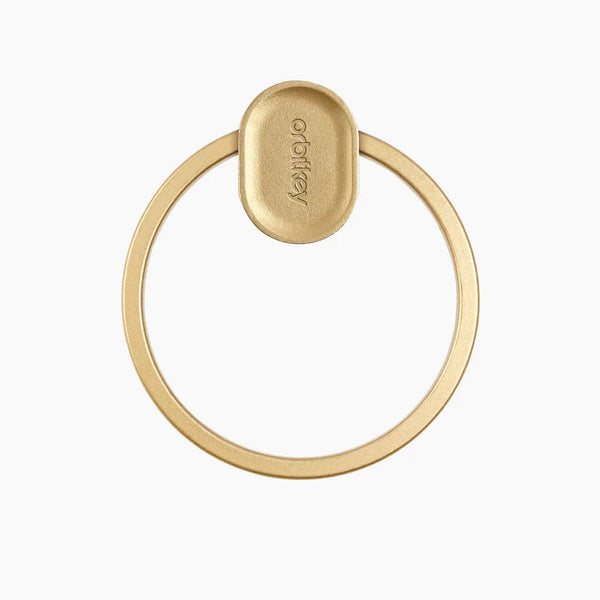 Orbitkey Keyholder Yellow Gold Orbitkey Ring V2