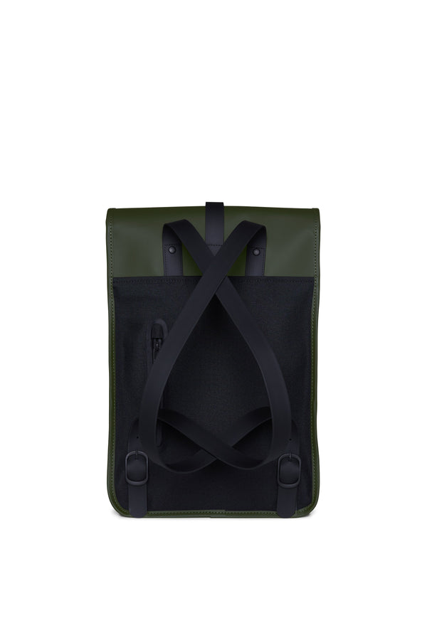 Rains Backpack Mini Waterproof Urban Travel Backpack Black