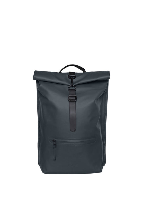 Rains Backpack Slate Rains Rolltop Rucksack